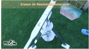 Tiloom - Ensayo de tracción: Mide la resistencia del césped - resistencia rotacioanl