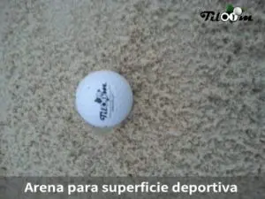 Tiloom - Arena para superficies deportivas: elige la ideal - Arena