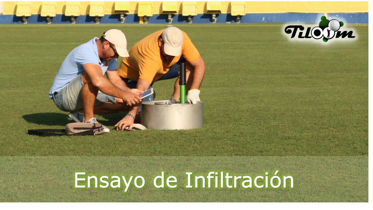 Test d'infiltration sur les terrains de sport