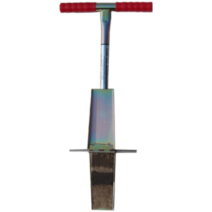 Amostra com pega de 18 cm de profundidade