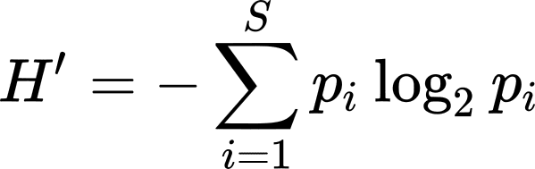 Tiloom - Índice de Shannon - La biodiversidad del suelo (Actualizado) - bitmap