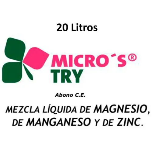 Tiloom - TRY MICRO'S Fertilizante com Microelementos - 20 L - micros20