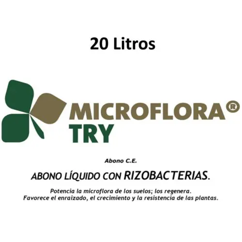 Tiloom - TRY Microflora Abono con Rizobacterias - 20 L - microflora