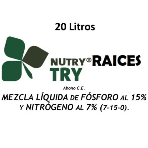Tiloom - TRY Nutry Raíces- Abono para Raíces - 20 L - raices